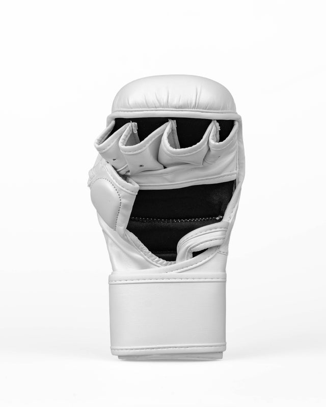 Elevate MMA Sparring Handschoenen Prime - Wit/Zwart