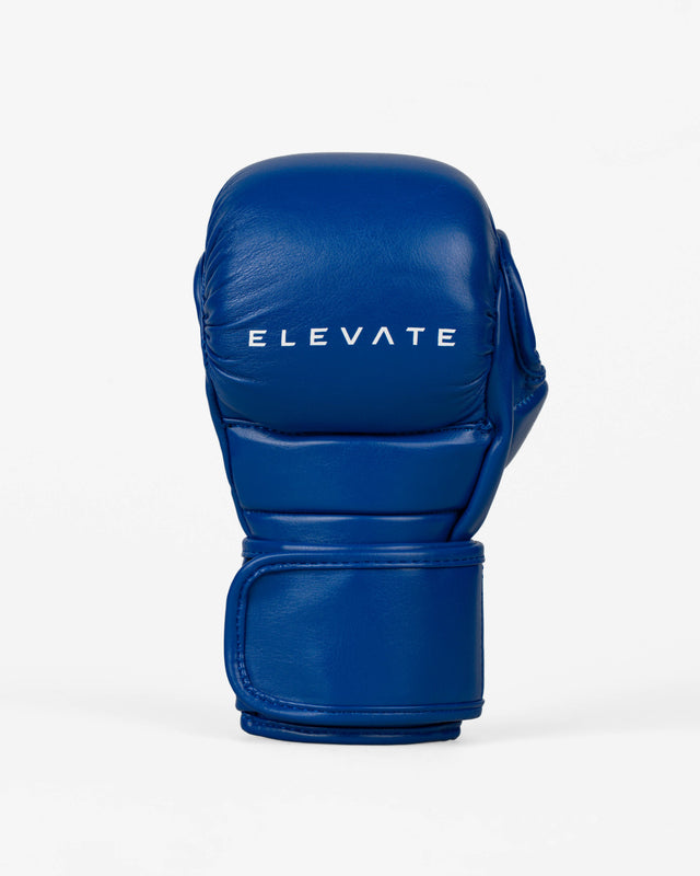 Elevate MMA Sparring Gloves Prime - Blue/White