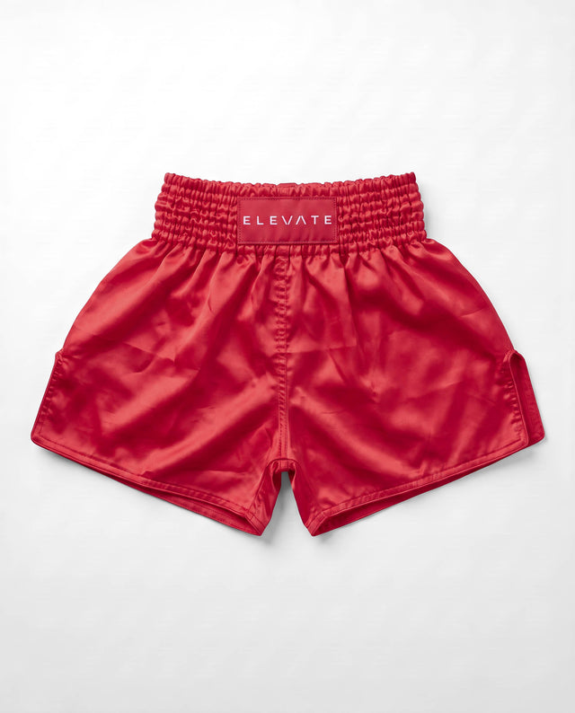 Elevate Muay Thai Shorts Prime - Rood