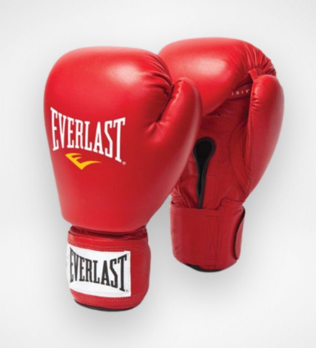Rękawice bokserskie Everlast Amateur Competition – Czerwone