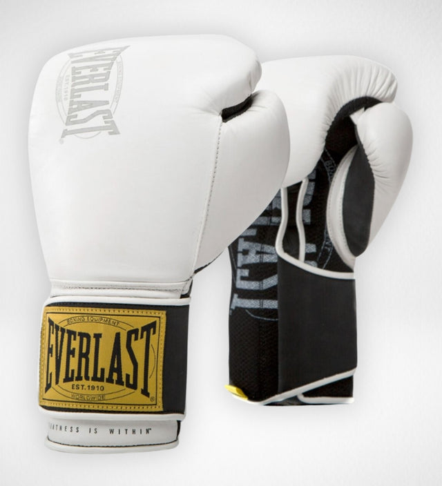Everlast Boxing Gloves 1910 Classic - White