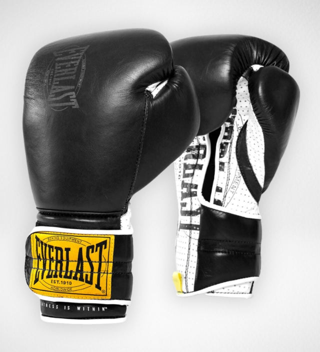 Rękawice bokserskie Everlast 1910 Pro Classic – Czarne