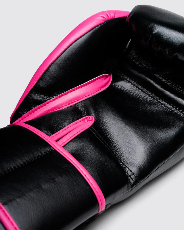 Fly Boxing Gloves Superloop Pro X 2 - Black/Pink