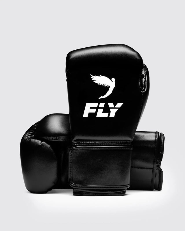 Rękawice bokserskie Fly Superloop Pro X 2 – Czarne/Białe
