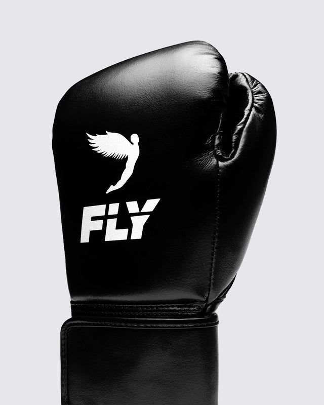 Rękawice bokserskie Fly Superloop Pro X 2 – Czarne/Białe
