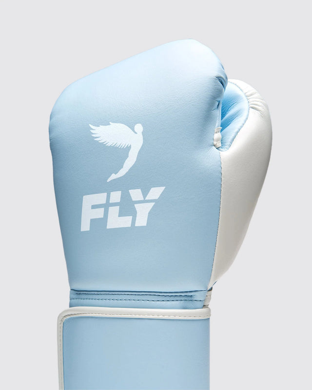 Fly Boxing Gloves Superloop Pro X 2 - Pastel Blue