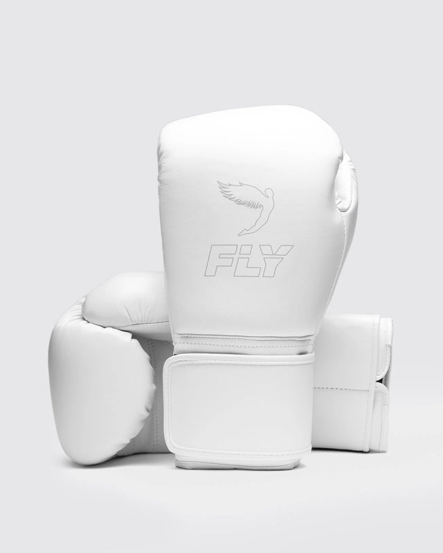 Rękawice bokserskie Fly Superloop Pro X 2 – Białe