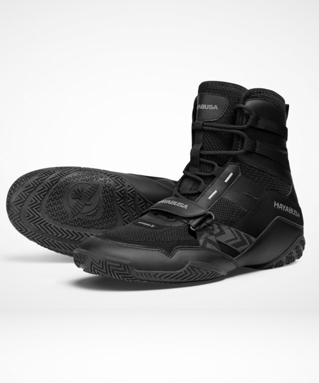 Hayabusa Strike Boxing Shoes - Black