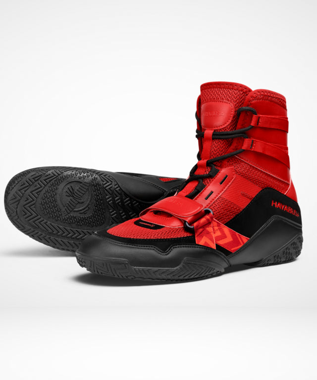 Hayabusa Boksschoenen Strike - Rood/Zwart