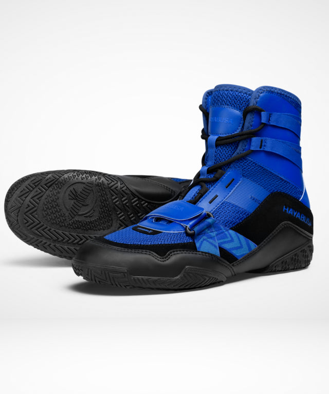 Buty bokserskie Hayabusa Strike – Niebieskie/Czarne