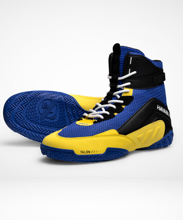 Hayabusa Boksschoenen Talon - Blauw/Geel
