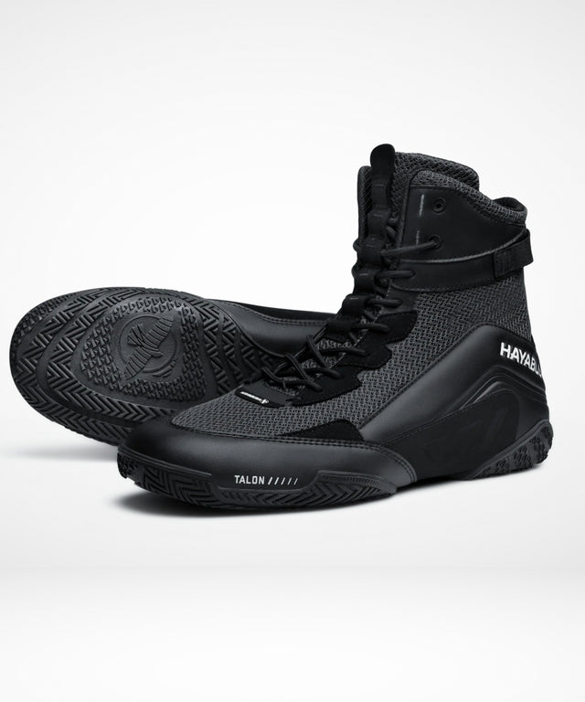 Hayabusa Talon Boxing Shoes - Black