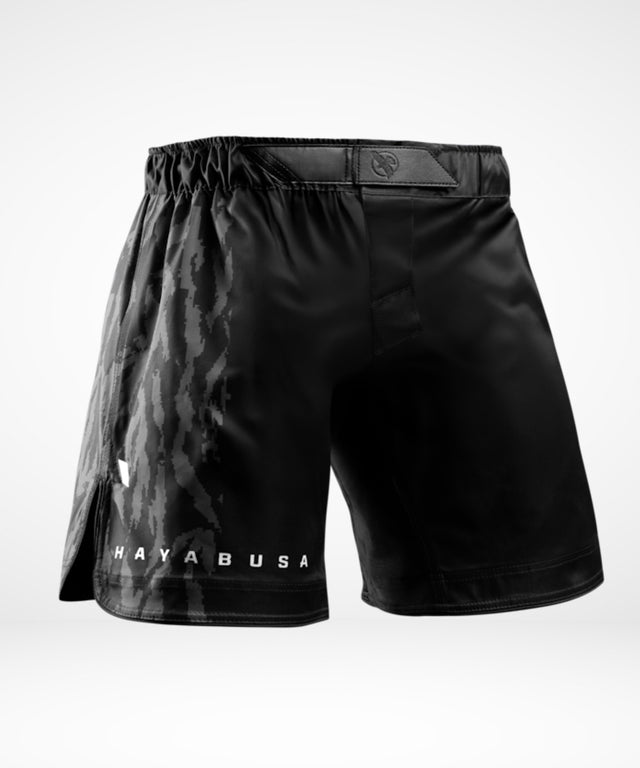 Hayabusa MMA Shorts Apex Mid - Carbon Zwart