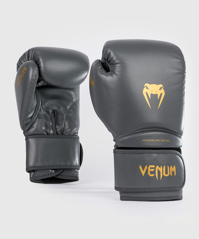 Venum Contender 1.5 Kids Boxing Gloves – Grey/Gold