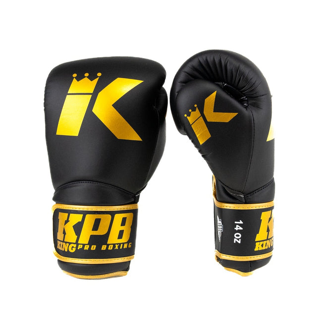 Rękawice bokserskie King Pro Boxing BGK – Czarne/Złote