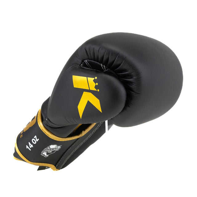 Rękawice bokserskie King Pro Boxing BGK – Czarne/Złote