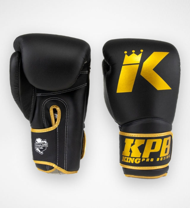 Rękawice bokserskie King Pro Boxing BGK – Czarne/Złote
