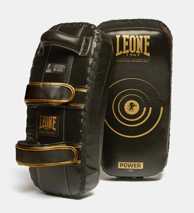 Pady Muay Thai Leone Power Line – Czarne/Złote