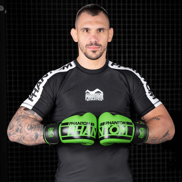 Gants de boxe Phantom Athletics APEX – Vert Néon