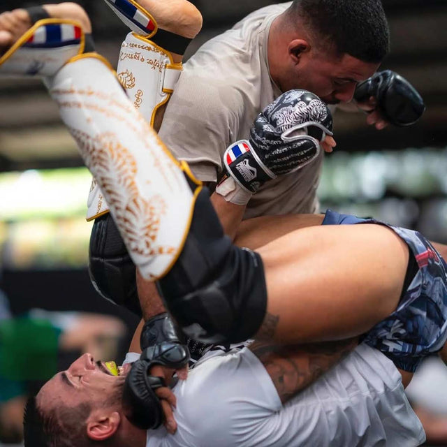 Phantom Athletics MMA Handschoenen Sparring Muay Thai - Zwart/Zilver