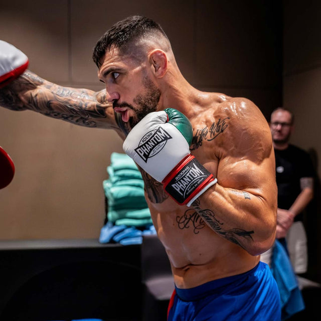 Phantom Athletics Bokshandschoenen Mexico - Wit/Groen/Rood