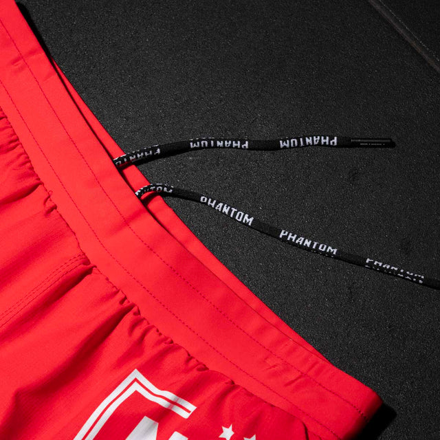 Phantom Athletics MMA Shorts Fusion-R Make MMA Great Again - Rood