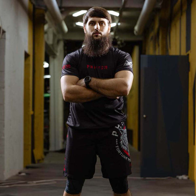 Phantom Athletics MMA Shorts EVO Tiger Unit – Black/Tiger