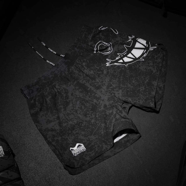 Spodenki MMA Phantom Athletics Fusion Serious – Czarne