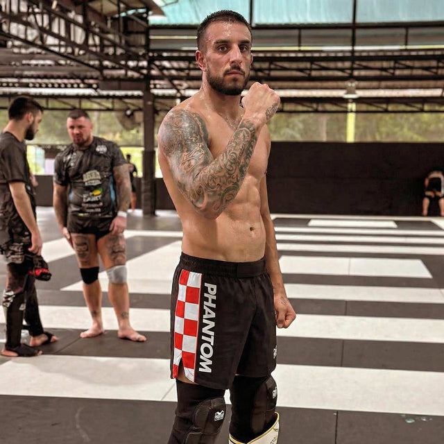 Spodenki MMA Phantom Athletics Fusion-R Team Croatia – Czarne