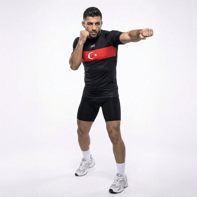 Rashguard Phantom Athletics Team Turkey – Czarny