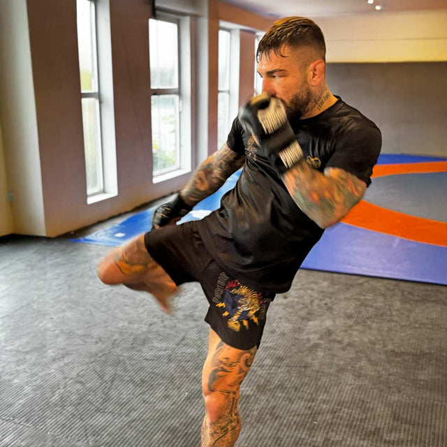 Phantom Athletics MMA Shorts FUSION-R Tiger Domination - Oranje/Zwart