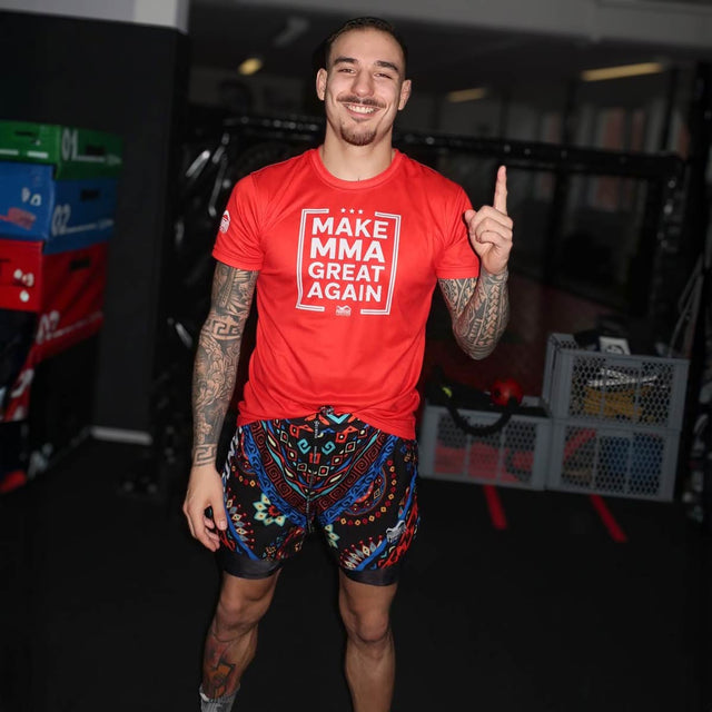 Phantom Athletics Trainingsshirt EVO Make MMA Great Again - Rood