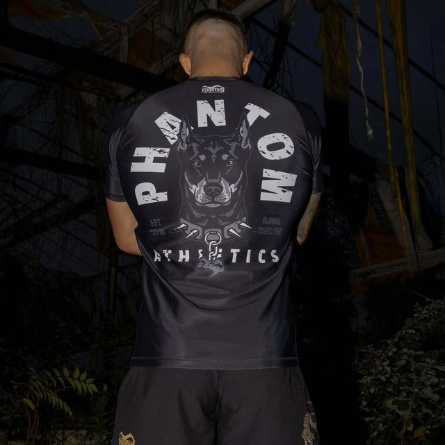 Rashguard Phantom Athletics EVO Dobermann – Czarny