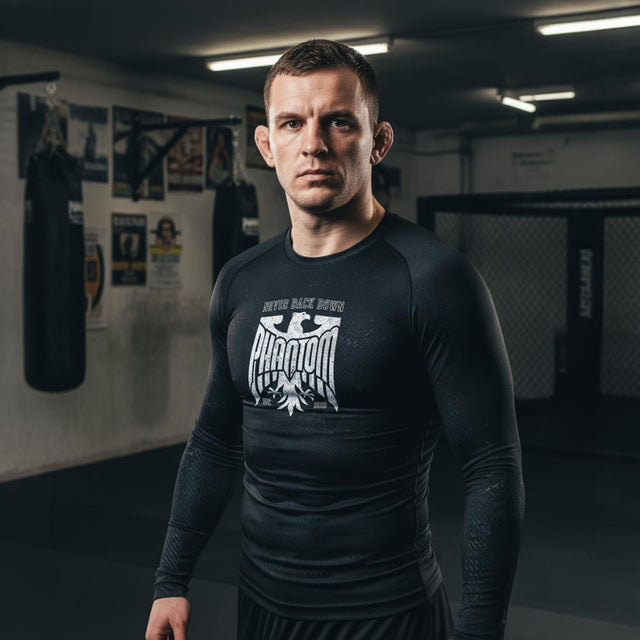 Rashguard Phantom Athletics Germany Eagle Długie Rękawy – Czarny