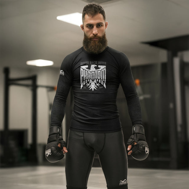 Rashguard Phantom Athletics Germany Eagle Długie Rękawy – Czarny