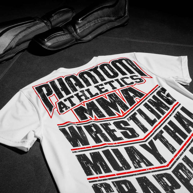 Phantom Athletics T-Shirt EVO MMA Sports - Wit