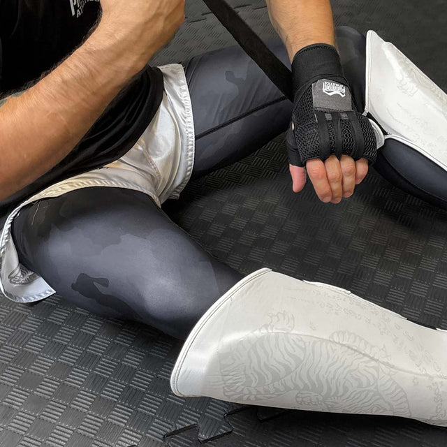Phantom Athletics Scheenbeschermers Muay Thai - Frost Wit