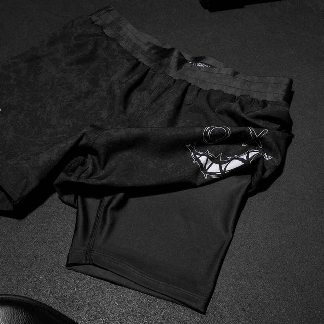 Phantom Athletics MMA Shorts Fusion 2in1 - Zwart