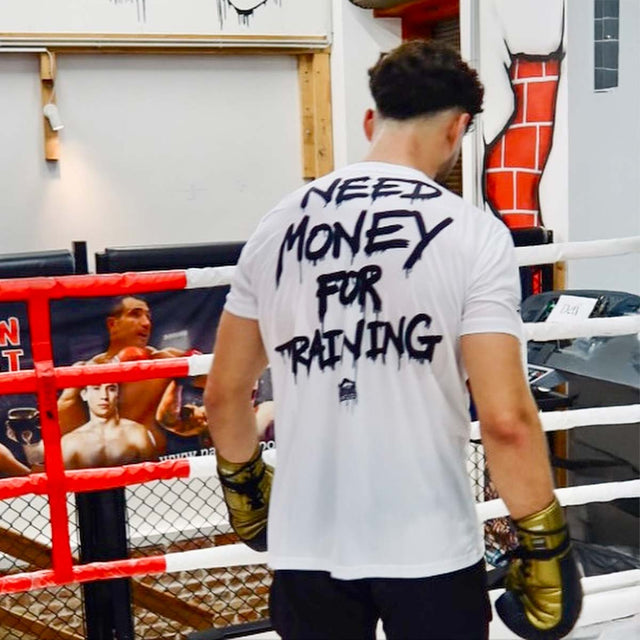 Phantom Athletics Trainingsshirt EVO Need Money For Training - Wit