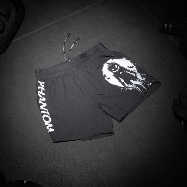 Spodenki MMA Phantom Athletics Fusion-R Pumpkill – Czarne/Szare