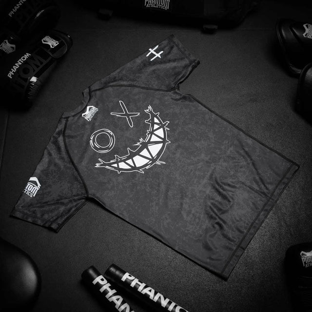 Rashguard Phantom Athletics EVO Serious – Czarny