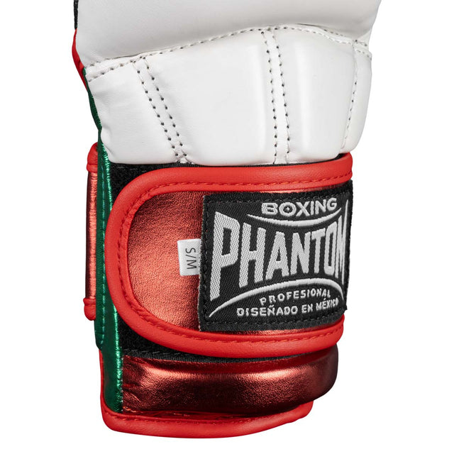 Phantom Athletics MMA Handschoenen Mexico - Wit/Groen/Rood