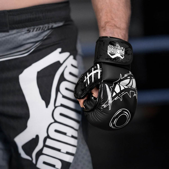 Rękawice MMA Phantom Athletics Serious – Czarne