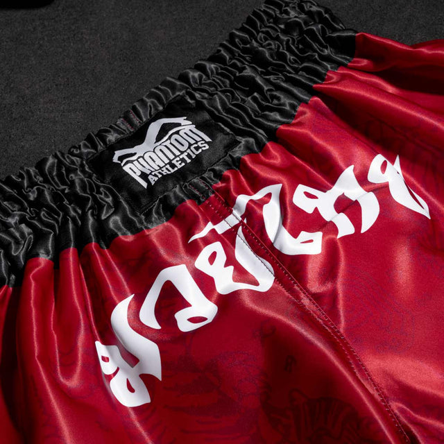 Shorts de Muay Thai Phantom Athletics Sak Yant – Rouge