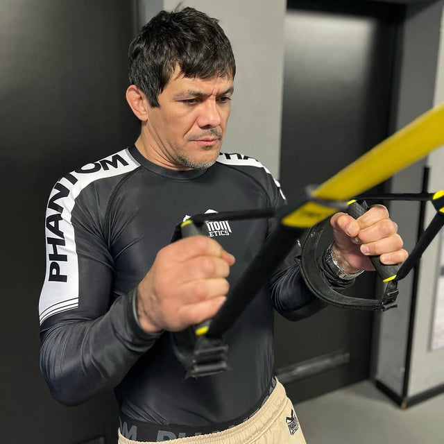 Phantom Athletics Rashguard EVO Apex Lange Mouwen - Zwart