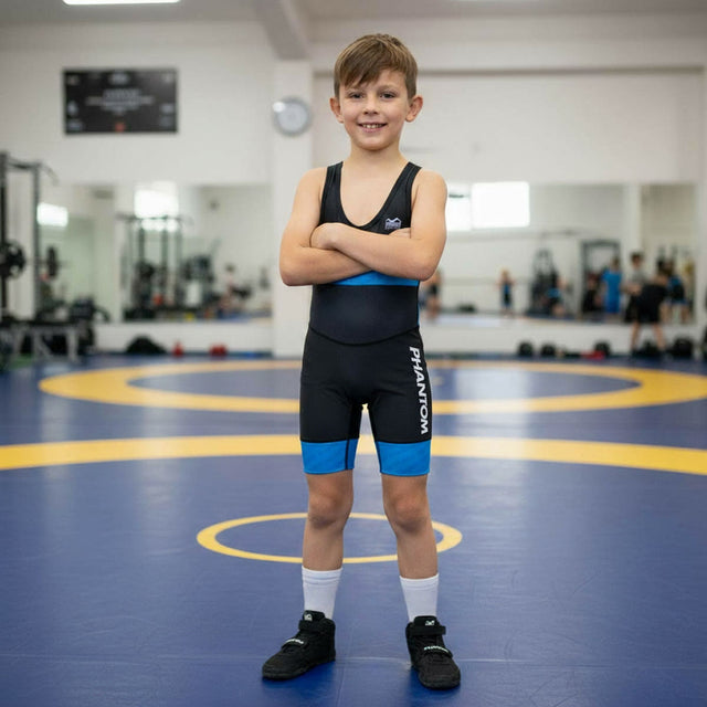 Phantom Athletics Worstelschoenen Rookie Kinderen - Zwart