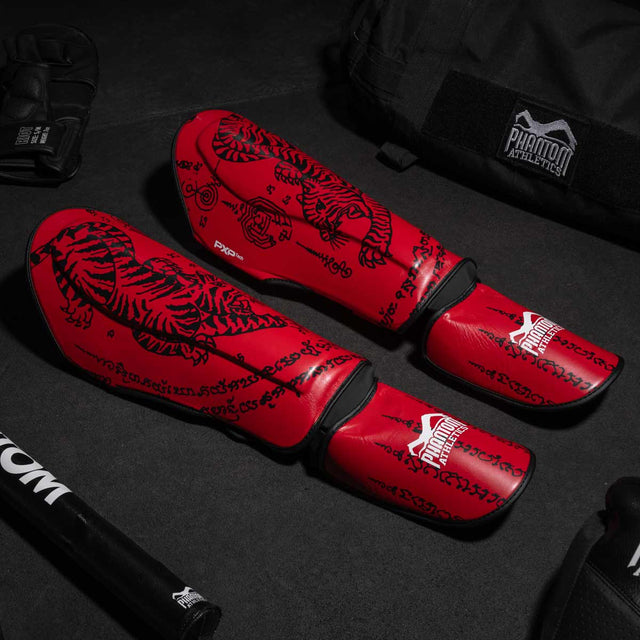 Phantom Athletics Scheenbeschermers Muay Thai - Rood