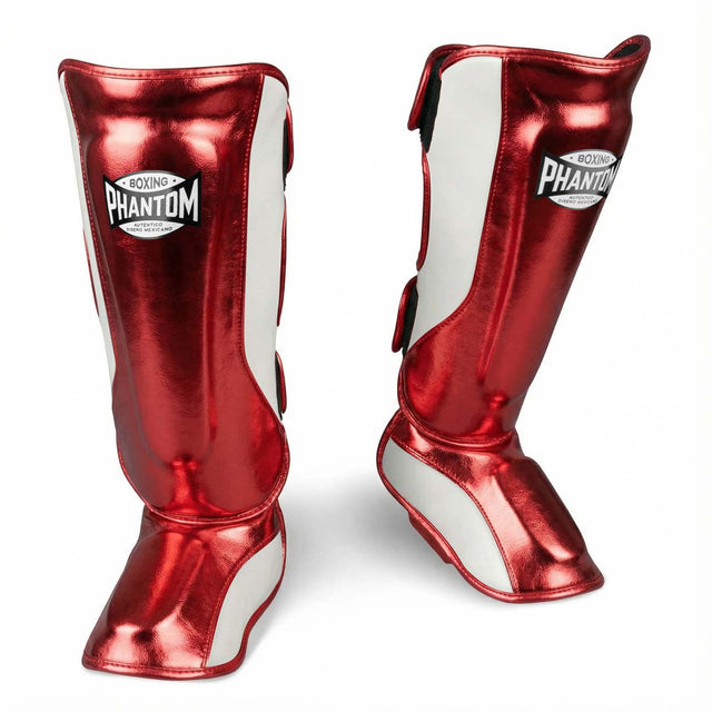 Protège-tibias Phantom Athletics Mexico – Blanc/Vert/Rouge