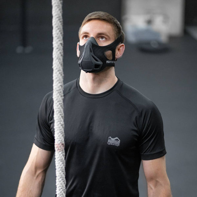 Phantom Athletics Training Mask Mystery Mask – Black