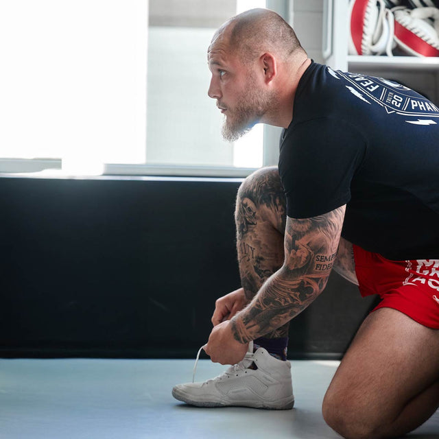 Phantom Athletics MMA Shorts Fusion-R Make MMA Great Again - Rood